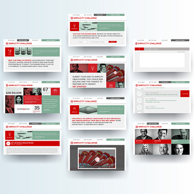 Target Simplicity Challenge branding contest design digital digital design health healthcare responsive target ui user experience user interface ux web design website