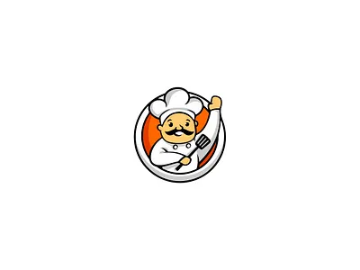 for sale app brand chef creative design food logo typography ui ux web