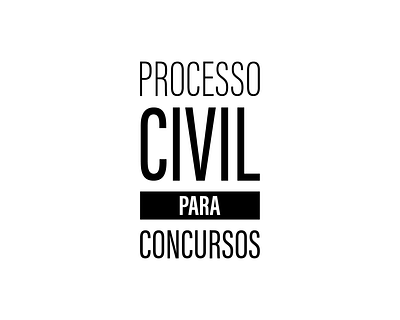 PROCESSO CIVIL PARA CONCURSOS design graphic design graphic design logo graphicdesign logo logo design logodesign logotype