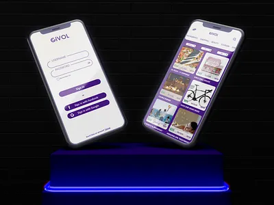 Mobile App Desin app branding clean design identity illustration mobile ui ux vector