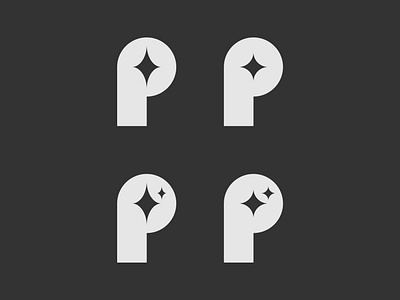 P + POLAR STAR bold brand brand identity branding creative icon identity design identity designer letter logo logotype mark monogram p logo polar star star logo symbol typography web