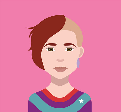 Avatar icon vector
