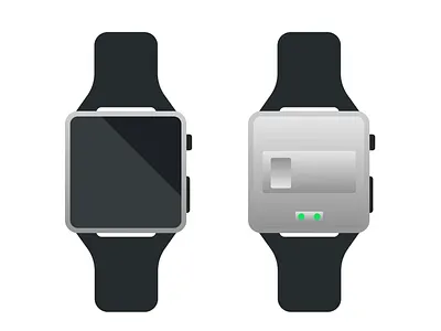 Smartwatch ultra flat design smartwatch