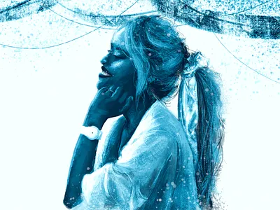 Christmas Lights illustration photoshop