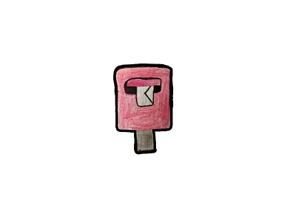 Postbox Speed Draw 📮 2d 2d drawing abstract abstract art color drawings dribbble emoji flat illustration pencil pencil art pencil sketch sticker