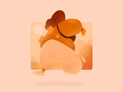 Run Run Run art character characterdesign concept design illustration