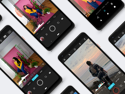 Moment for Android android android app android app design camera camera app design ui video