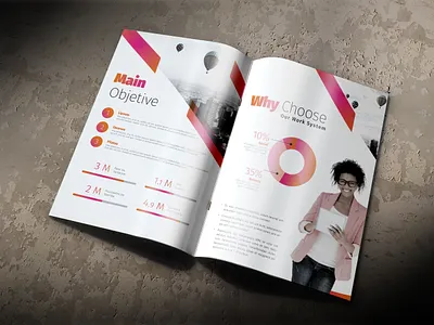 Creative Corporate Brochure brochure design brochure template design indesign indesign template