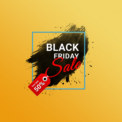 Black Friday banner black design friday