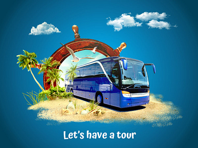 Tour Plan_Image Manipulation compositing design manipulation photoshop sifatsauf