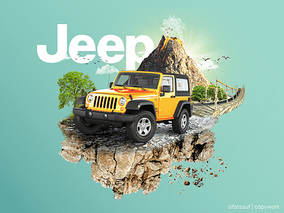 Jeep_ImageManipulation compositing design manipulation photoshop sifatsauf