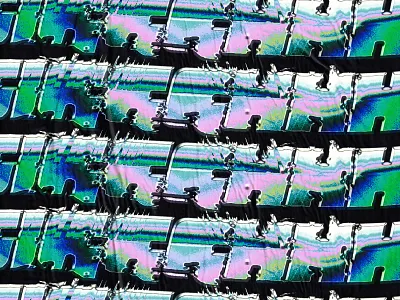 metalchrome 2 abstract branding distort fun gradient illustration text texture type typedesign typography vector wavvy