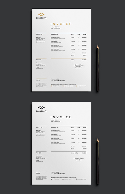Invoice a4 automatic bill business clean clean invoice corporate creative design invoice invoice design invoice template invoice word minimal invoice minimalist