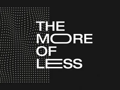 The More of Less Continued christ church complexity easter illustration jesus lesson logo mark ministry series sermon simple simplicity