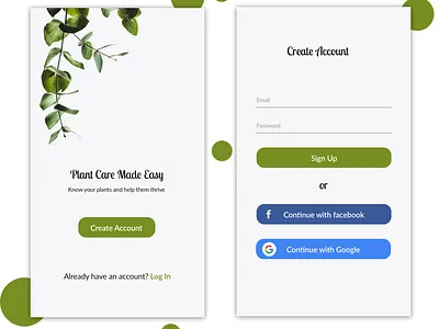 SignUp screen signup ui