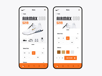 Nike Website Mobile Concept app app design application challenge daily design mobile mobile app mobile app design mobile design mobile ui nike redesign responsive ui ui ux ui design user interface ux version