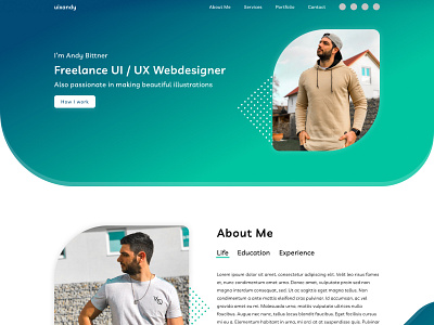 Freelance UI / UX Webdesigner Portfolio adobe illustrator adobexd figma freelancer illustration invision portfolio sketchapp uidesign uxdesign webdesign website wordpress