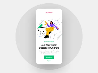 No gravity Illustrations ai business colorful contrast life modern no gravity png research scene simple study stylish svg web work world