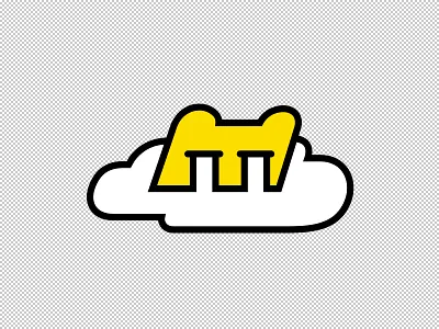 T-T illustration sticker vector