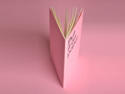 Pink notebook notebook