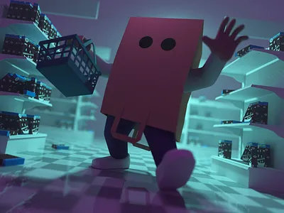 Halloween c4d character cinema 4d octane