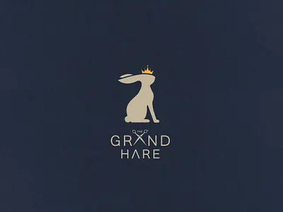 THE GRAND HARE LOGO app design grand hare icon identity illustration logo the the grand hare logo the grand hare logo design the grand logo the hare logo thegrandhare