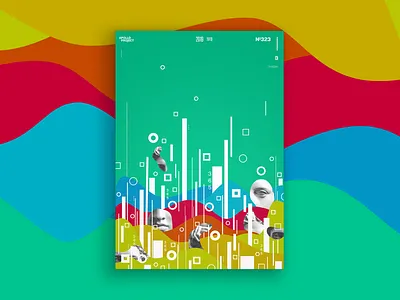 Digital Green Poster #323