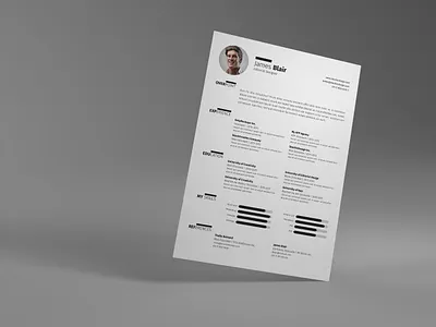 Resume Template indesign resume template indesign template resume clean resume design resume template