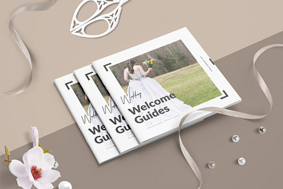 Wedding Photography Welcome Guides brochure template clean creative elegant layout minimal modern multipurpose photo display brochure photographer brochure photography guides pricing guides pricing list professional simple templates wedding brochure wedding photo price wedding photography welcome guide