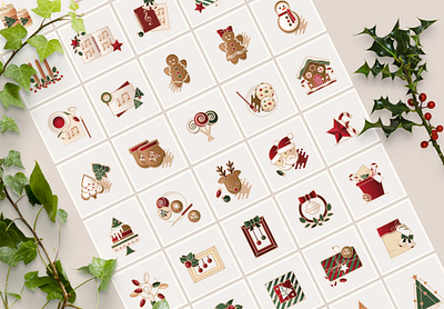 Christmas Special Icon Collection christmas christmas gift christmas icons christmas ornaments christmas tree colorful cookies gingerbread house gingerbread man illustration santa ui vector icons