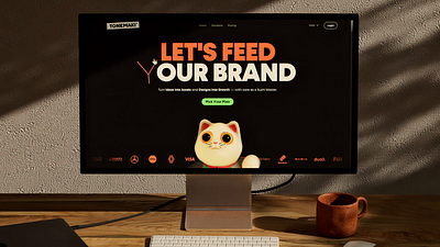 Tonemaki website 3d animation branding graphic design logo motion graphics ui