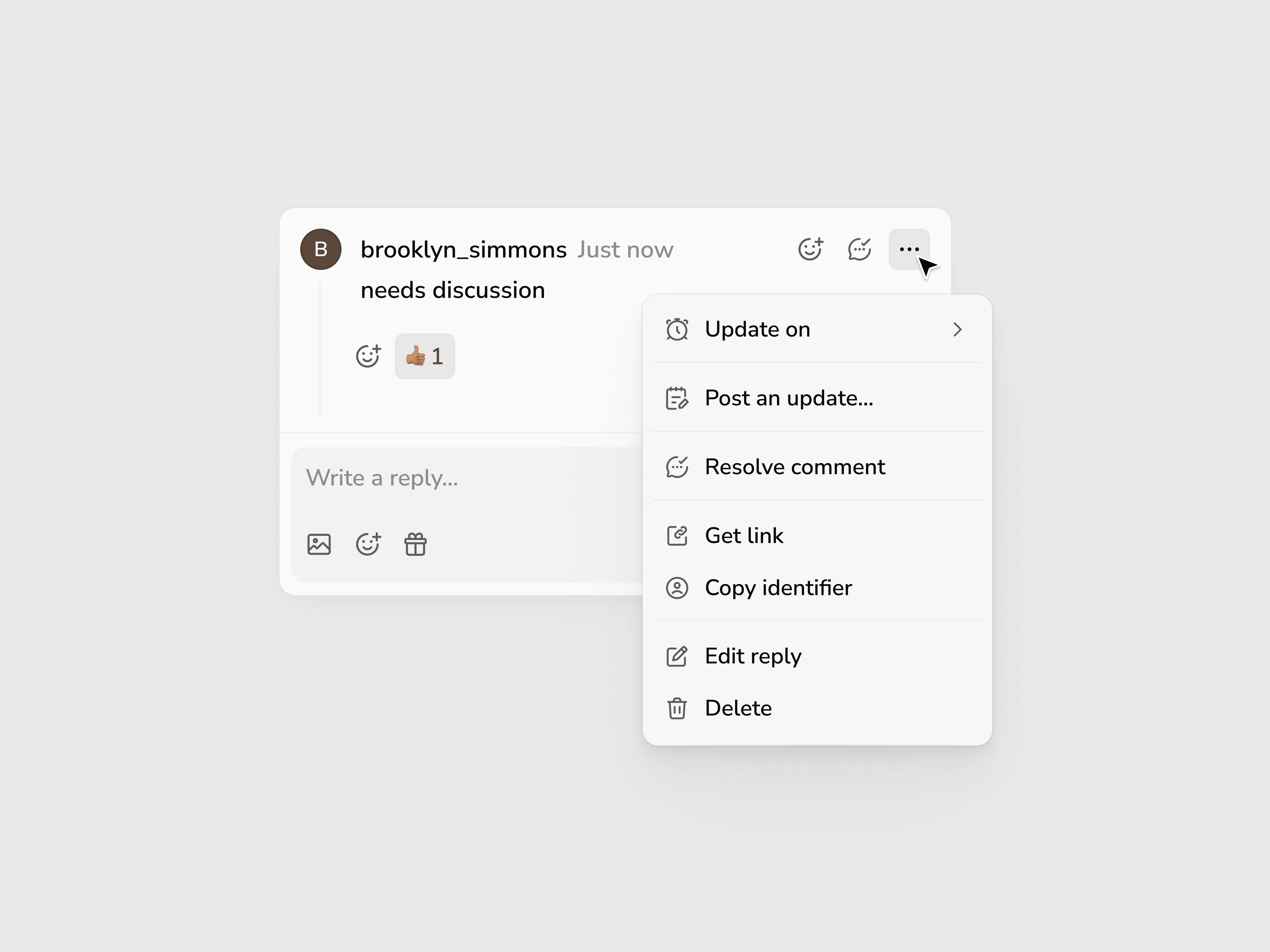 Contextual Feedback UI contextual menu desktop dropdown dropdown menu halal lab icon set iconography icons interaction menu minimal modal modal ui saas ui ux web app