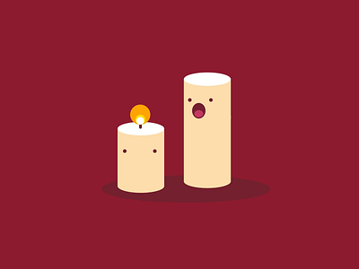 Candles animation motion graphics