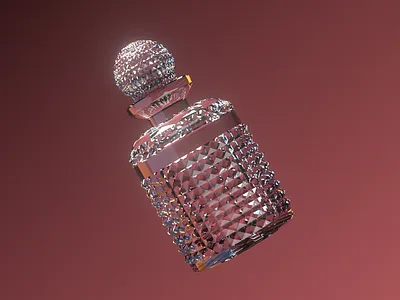 Perfume Bottle 3d animation motion graphics