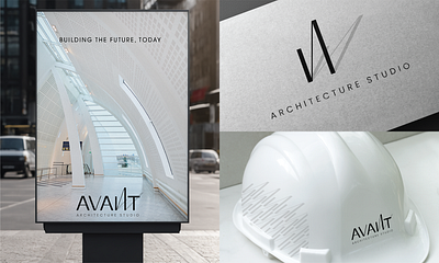 AVANT Architecture Studio Brand Identity branding graphic design logo