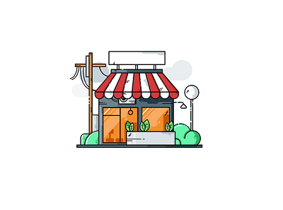 Storefront Illustration free download freebie freebies store storefront