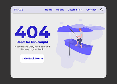 daily UI challenge Day 8. 404 Error page Design 404 error page 404page branding daily 100 challenge dailyui design figma figmadesign user experience user interface design userinterface vector