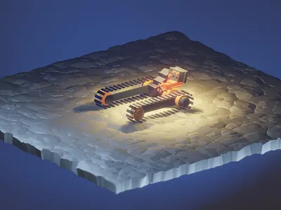 Drone 3d blender drone isometric orthographic vehicle