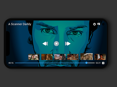 Video Player app austin austin designer austin texas chuckmcquilkin design designer keanu reeves ui ux video video player