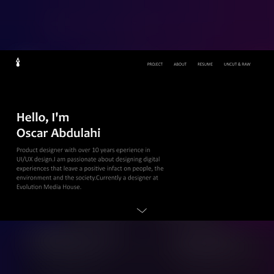 portfolio design web