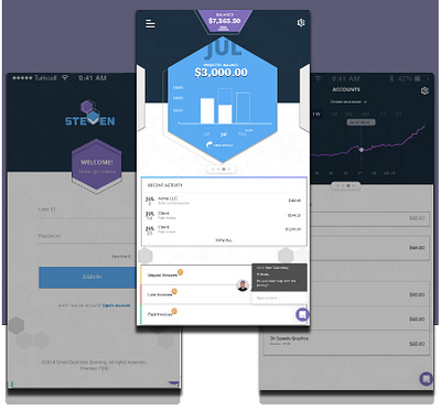 Banking App banking app brand clean design corporate financial services mobile app design mobile ux ui ux ux designer