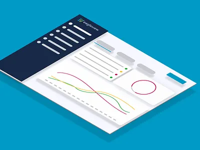 EagleView Dashboard design systems figma isometric ux