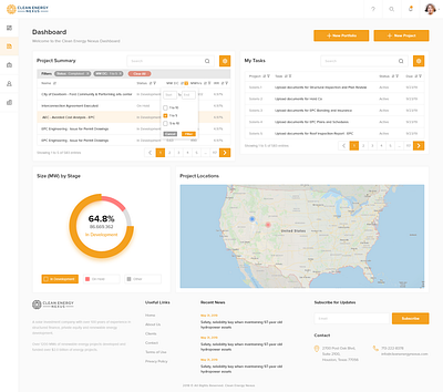 Cleanenergynexus.com branding illustration landingpage ui ux web web design webdesign