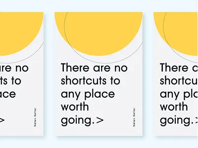 Motivation poster 2 banners branding clean design flat illustration motivation post poster poster art poster design typography ui vector web