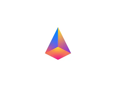 Prism Upgrade (Unused Concept) 3d brand branding identity illustration logo prism vector