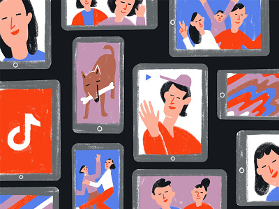 Tik Tok app app devices phone tiktok video