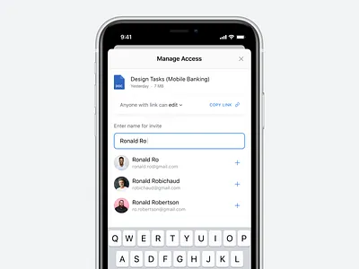 ☁️ Cloud File Manager – FileX app appdesign clean cloud design design app file manager process product product design productdesign ui ux