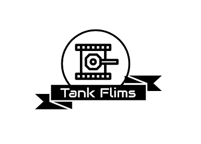 Tank flims design logo