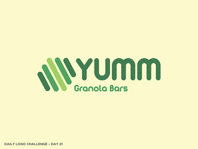 Logo Challenge 21 - Granola Bars branding dailylogochallenge design granola bar logo vector