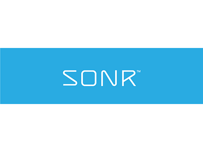 Sonr branding custom logo logotype radio sonor sound swimming talk typography water waves